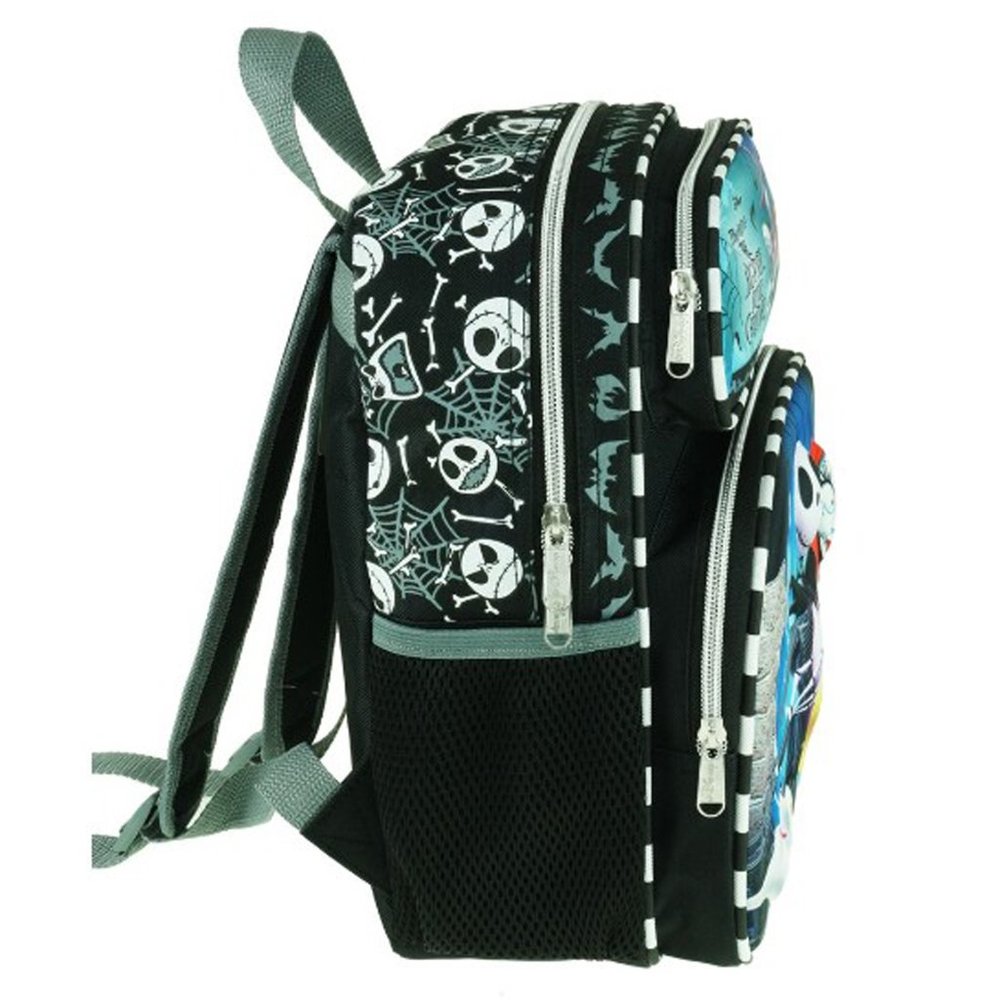 3D Shape Nightmare Before Christmas 12in Backpack Jack Face Small NBC Bag - Picture 4 of 4
